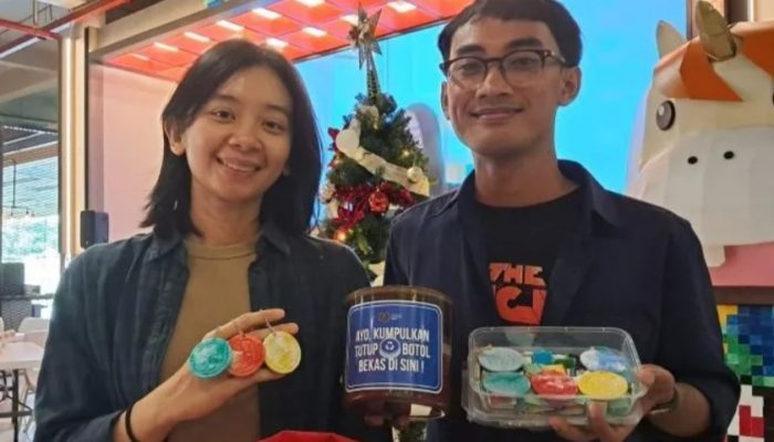 UC sulap tutup botol jadi produk ramah lingkungan