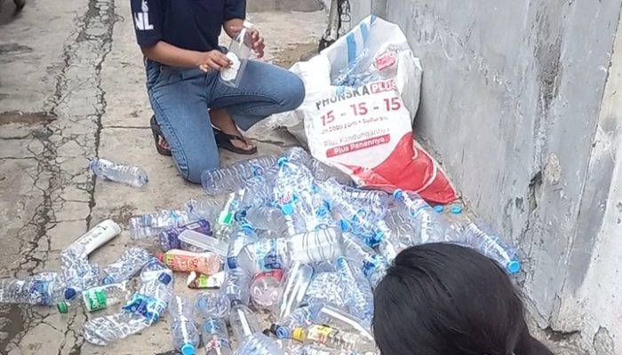 Kelola Sampah, Karang Taruna Wonorejo 3 Tegalsari Lakukan ini