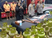 Polres Bojonegoro tangkap sindikat pencuri tabung LPG