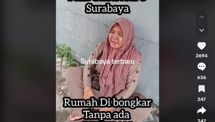 Viral, Kisah Pilu Seorang Ibu yang Rumahnya Dibongkar Tanpa Ada Putusan Pengadilan