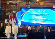 Sertijab Dan Rapat Paripurna DPRD Penyampaian Visi Misi Bupati dan Wakil Bupati Tulungagung Periode 2025-2030