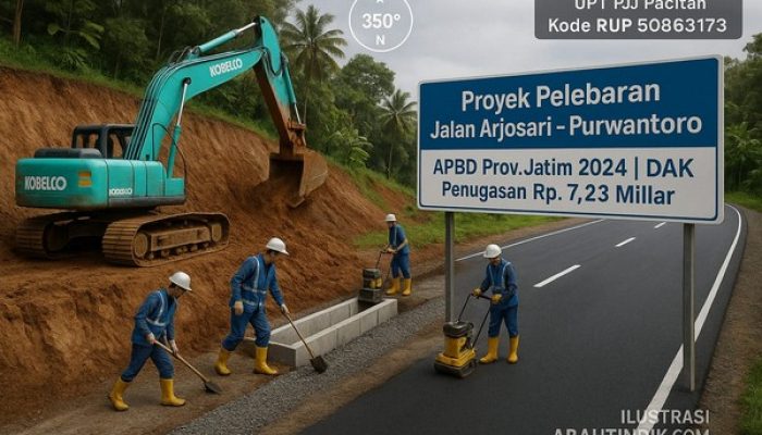 Pelebaran Jalan Arjosari–Purwantoro Senilai Rp7,23 Miliar: KPA dan PPK Diminta Transparan dan Profesional