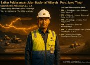PPK Satker Jalan Nasional Wilayah I Jatim Sukses Tangani 31 Ruas Jalan pada 2024