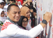 Rayakan Hari Anak Nasional, Pemkot Surabaya Ajak Ratusan Anak Senam Ceria hingga Panen Bareng