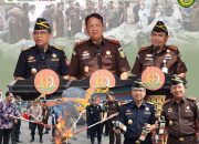 Kolaborasi Kejati Jatim-Bea Cukai Gelar Giat Pemusnahan Berbagai Barang Bukti di Terminal Petikemas Mirah Surabaya
