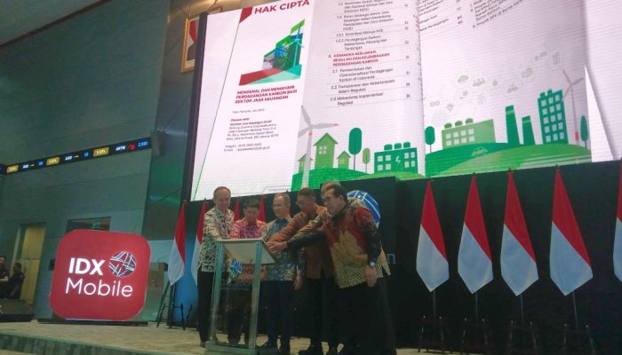 OJK Luncurkan Buku Panduan Perdagangan Karbon Upaya Indonesia Menuju Ekonomi Hijau