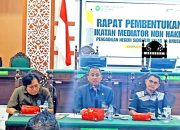Pengadilan Negeri Sidoarjo Rapat Pembentukan Ikatan Mediator Non-Hakim, Dorong Efisiensi Penyelesaian Perkara Perdata
