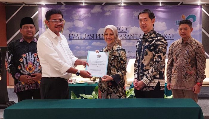 Menteri Agama Putuskan BCA Syariah Resmi Jadi Lembaga Penerima Wakaf Uang