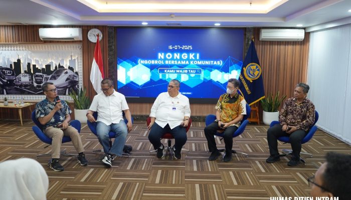 Ditjen Intram Bersama Komunitas Wujudkan Transportasi Umum Ideal