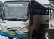 Pengoprasian Kembali Bus Damri Rute Ponorogo–Tulungagung Setelah Perbaikan Jalur Longsor