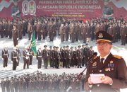 Kajati Jatim Menjadi Irup Peringatan Hari Lahir Ke-80 Kejaksaan Republik Indonesia