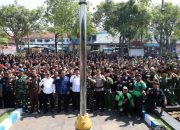 Ribuan Elemen Masyarakat Tulungagung Gelar Apel Kebangsaan
