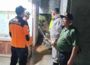 Dapur Rumah Warga di Dusun Klegen Diterjang Longsor, Polsek Sendang Datangi TKP