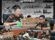 Evaluasi Kinerja dan Penguatan Kolaborasi, Kajati Jatim Berikan Arahan Strategis kepada 39 Kejari Se-Jatim
