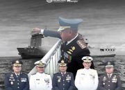 Peringati Hari Pahlawan, Aspidmil Kejati Jatim Hadiri Upacara Tabur Bunga di KRI dr.Soeharso