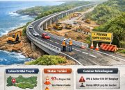 250 M Jalan Kretek–Girijati Gunungkidul, Difungsikan Bertahap Akhir 2025 Masyarakat Tunggu Kepastian