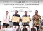 Kejati Jatim dan PT Antam Teken Perjanjian Kerjasama,  Komitmen Bangun Iklim Bisnis Sehat dan Taat Hukum
