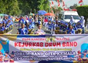 Harmoni di Harjalu ke-770, Saat Kedisiplinan Berpadu dalam Parade Drumband Lumajang