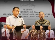 Monev Bersama BPJS Ketenagakerjaan, Kajati Jatim: Tren Kepatuhan Badan Usaha Semakin Meningkat