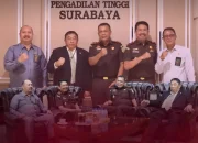 Silaturahmi Kajati Jatim ke Pengadilan Tinggi Surabaya, Teguhkan Sinergitas Penegakan Hukum di Jawa Timur