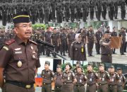 Apel Pagi Kejati Jatim, Wakajati Perkuat Semangat Pengabdian dan Kedisiplinan Kerja Pegawai