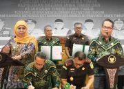 Komitmen Dukung Ketahanan Keluarga Di Jawa Timur, Kejati Jatim Teken MoU Bersama PTA Surabaya