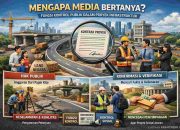 Mengapa Media Bertanya: Fungsi Kontrol Publik dalam Proyek Infrastruktur