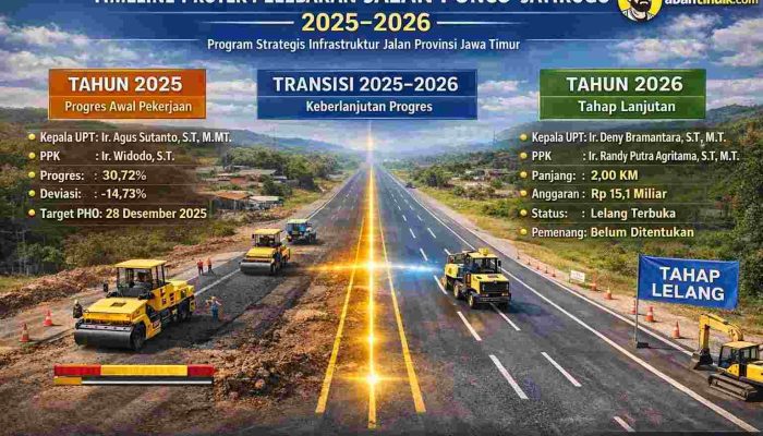 Ruas Ponco–Jatirogo dan Arti Penting Penanganan Jalan Provinsi Berkelanjutan