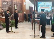 Bupati Gatut Sunu Wibowo Lantik Pj Sekda Tulungagung