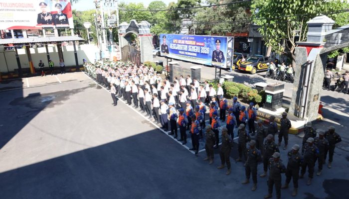 Polres Tulungagung Gelar Operasi Keselamatan Semeru 2026