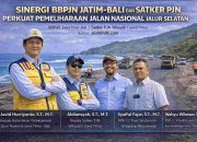 Sinergi BBPJN Jatim–Bali dan Satker PJN Perkuat Pemeliharaan Jalan Nasional Jalur Selatan