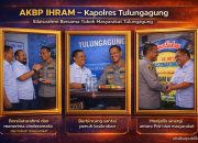 Kapolres Tulungagung Sambangi PWI di HPN 2026, Perkuat Kemitraan dengan Insan Pers