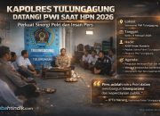 Kapolres Tulungagung Datangi Kantor PWI Saat HPN 2026, Tegaskan Komitmen Sinergi Polri–Pers
