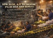 HPN 2026, AJT Tulungagung Pilih Doa dan Berbagi: Sembako Disalurkan ke Warga Kauman
