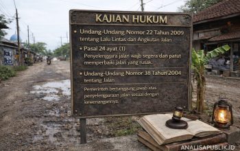 Jalan Kabupaten Rusak, Warga Ngunut Tanam Pohon Pisang sebagai Bentuk Protes