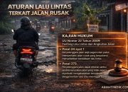 Jalan Rusak Bertahun-Tahun, Warga Ngunut Tanam Pohon Pisang di Tengah Aspal
