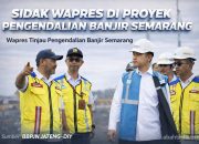 Wapres Gibran Tinjau Proyek Pengendalian Banjir di Semarang