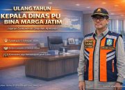 Ulang Tahun Kepala Dinas PU Bina Marga Jatim, Jajaran Sampaikan Doa dan Apresiasi