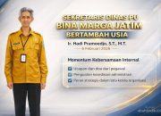 Sekretaris Dinas PU Bina Marga Jatim Hadi Pramoedjo Bertambah Usia, Pegawai Sampaikan Doa dan Apresiasi