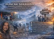 Supardi (63) Tuntaskan Pendakian Puncak Sekawah Gunung Sumbing Bersama Keluarga