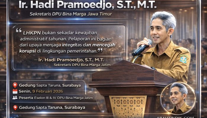 Lewat Desk Khusus, Pejabat DPU Bina Marga Jatim Dipandu Langsung Isi LHKPN