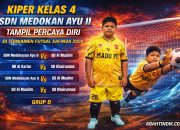 Kiper Kelas 4 SDN Medokan Ayu II Tampil Percaya Diri di Turnamen Futsal Safinda 2026
