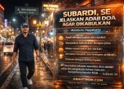 Subardi, SE Jelaskan Cara Berdoa Agar Lebih Dekat dengan Pengabulan