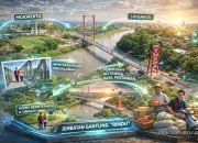 Jembatan Gantung Rindu Perkuat Konektivitas Mojokerto–Sidoarjo