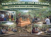 Jelang Ramadan, Warga Desa Dono Lestarikan Tradisi Nyekar dan Doa Bersama