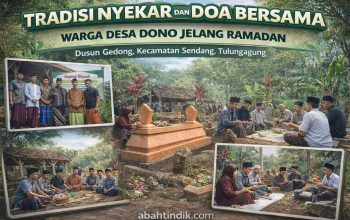 Jelang Ramadan, Warga Desa Dono Lestarikan Tradisi Nyekar dan Doa Bersama