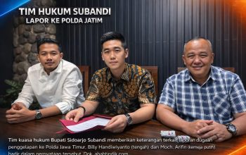 Tim Hukum Subandi Resmi Laporkan Rahmat Muhajirin ke Polda Jatim