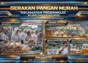 Gerakan Pangan Murah di Pagerwojo Tekan Harga Jelang Ramadhan 2026