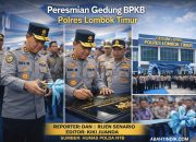 Peresmian Gedung BPKB Polres Lombok Timur
