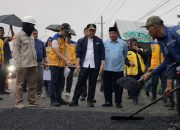 Bupati dan Wagub Tinjau Jalan Lingkar Berlubang, Satker PJN Wilayah IV Siapkan Overlay 4 Km Tahun 2026